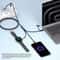 PowerSync 100W 3-in-1 Fast Charging Cable with USB-C PD & Magnetic Watch Charger