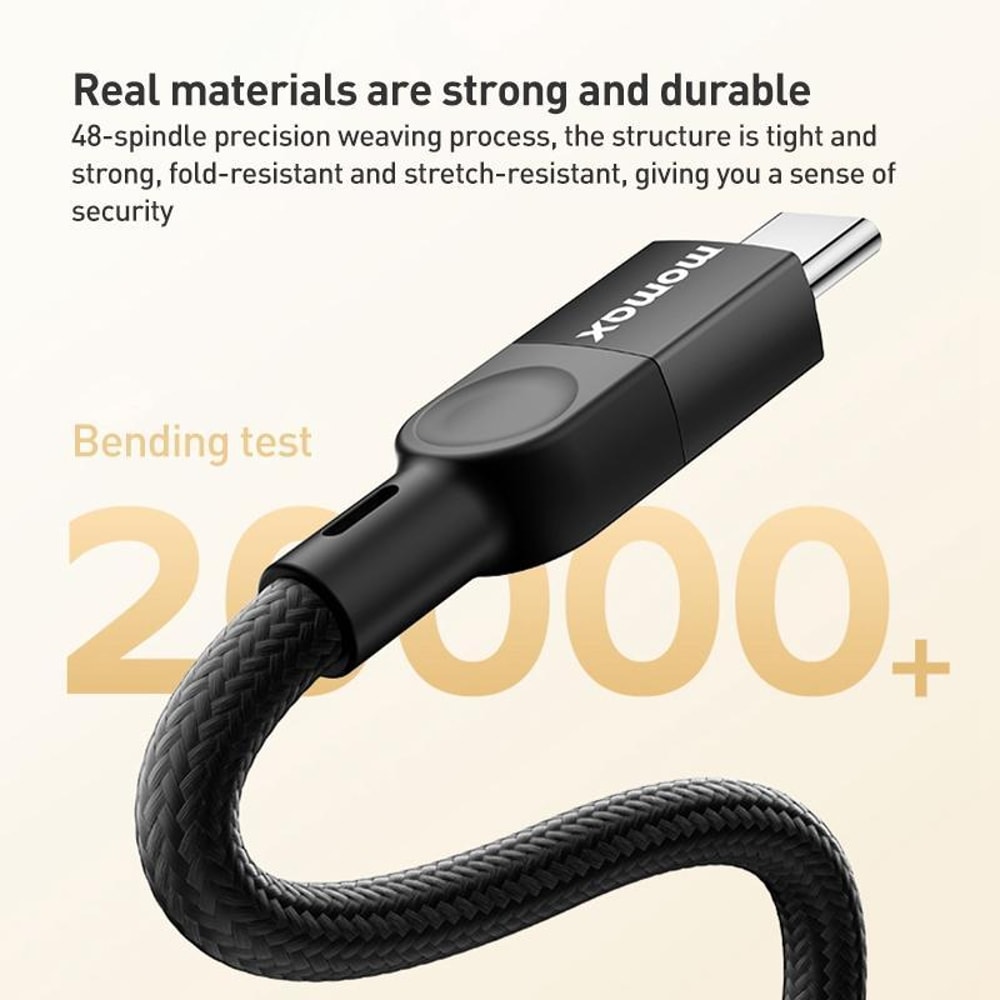 Magnetic USB C to USB C Braided Fast Charging Cable