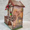 Wooden Tea Bag House Tea Bag Storage Tea Storage OrganizerTea BoxAutumnRustic StyleFarm Tea HouseA  1