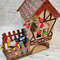 Wooden Tea Bag House Tea Bag Storage Tea Storage OrganizerTea BoxAutumnRustic StyleFarm Tea HouseA  5