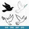 Dove Bundle Svg, Dove Svg, Peace Dove Svg, Png Dxf Eps Digital File.jpg