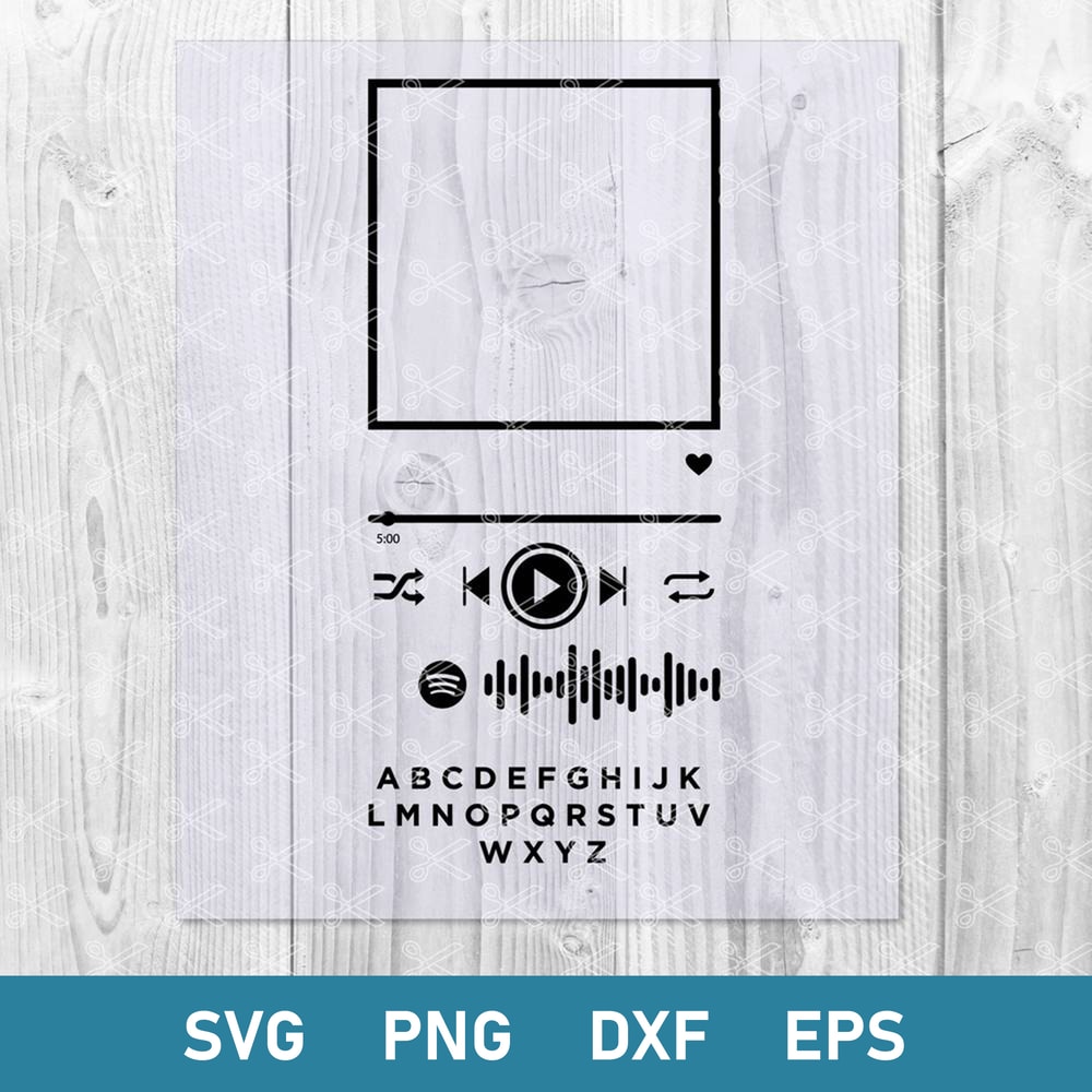 Spotify Glass Song Art Music Player Svg, Spotify Glass Svg, Music Svg, Png Dxf Eps File.jpg