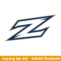 akron zips logo svg, akron zips svg, ncaa svg, png dxf eps digital file