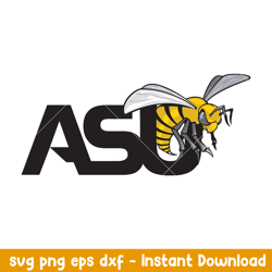 alabama state hornets logo svg, alabama state hornets svg, ncaa svg, png dxf eps digital file