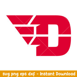 dayton flyers logo svg, dayton flyers svg, ncaa svg, png dxf eps digital file