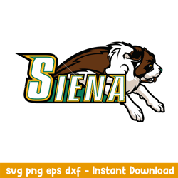 siena saints logo svg, siena saints svg, ncaa svg, png dxf eps digital file