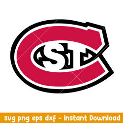 st cloud state huskies logo svg, st cloud state huskies svg, png dxf eps digital file