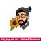 Bad Bunny Sunflower, Bad Bunny Sunflower Svg, Yo Perreo Sola Svg, Bad bunny logo Svg, El Conejo Malo Svg, eps, dxf, png file.jpeg