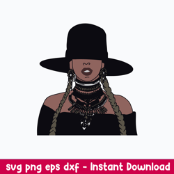 beyonce svg, png dxf eps digital file