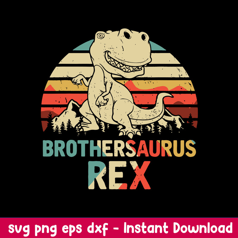 Brothersaurus Rex Svg, Brothersaurus Svg, Dinosaur Svg, Png Dxf Eps File.jpeg