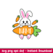 Bunny Boy Name Holder, Bunny Boy Name Holder Svg, Happy Easter Svg, Easter egg Svg, Spring Svg, png, dxf, eps file.jpeg