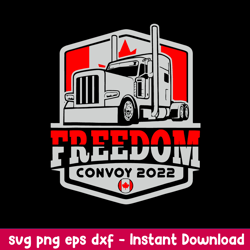 canada flag freedom convoy 2022, freedom convoy svg, png dxf eps file