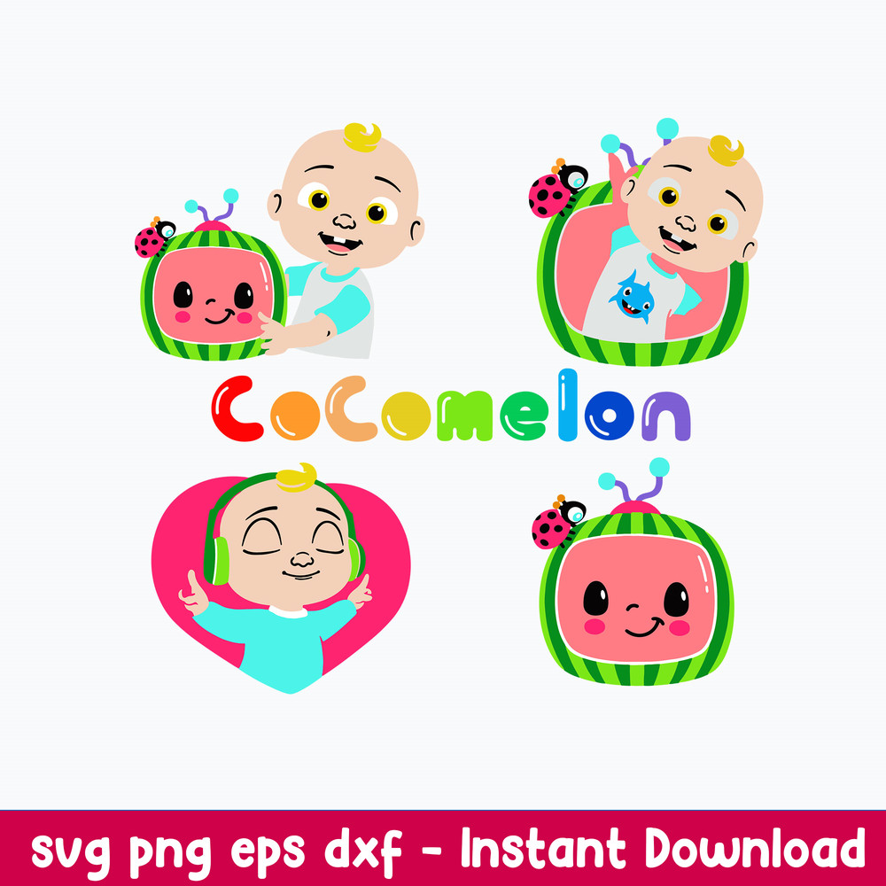 Cocomelon Kid Svg, Cocomenlon Svg, Cartoon Svg, Png Dxf Eps File.jpeg