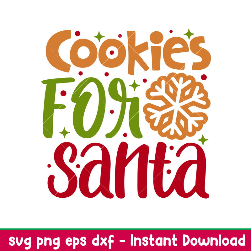 Cookies for Santa, Cookies for Santa Svg, Santa Plate Svg, Merry Christmas Svg, dxf, eps, png file.jpeg