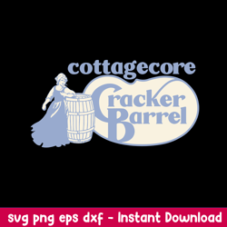 cottagecore craker barrel svg, craker barrel svg, png dxf eps file