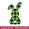 Easter Bunny Buffalo Plaid, Easter Bunny Buffalo Plaid Svg, Happy Easter Svg, Easter egg Svg, Spring Svg, png, dxf, eps file.jpeg