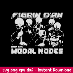 figrin dan and the modal nodes svg, alien svg, png dxf eps file