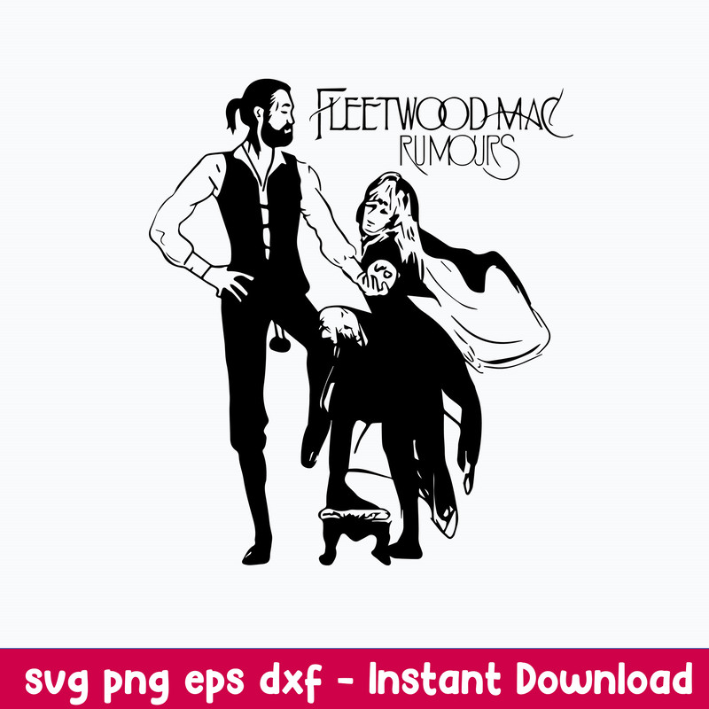 Fleetwoodmac Rumours Svg, Png Dxf Eps File.jpeg