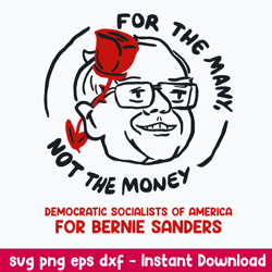 for the many not the money svg, png dxf eps file