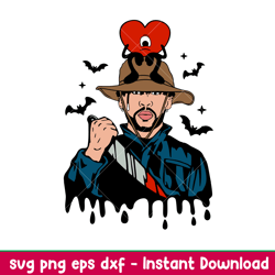 halloween bad bunny, halloween bad bunny svg, halloween svg, spooky season svg, trick or treat svg,png,dxf,eps file
