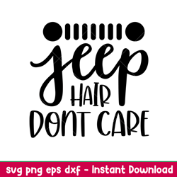 jeep hair dont care 1, jack face svg, smiling jack svg, nightmare svg, halloween svg, png, eps, dxf file