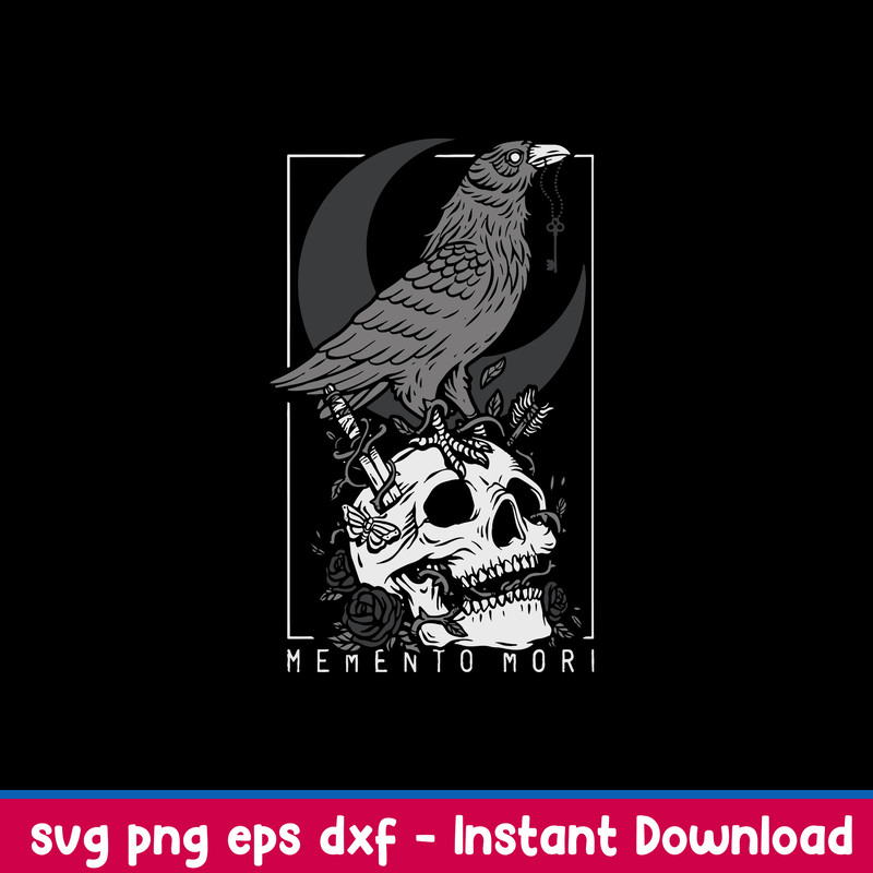 Memento Mori Svg, Skull Svg, Png Dxf Eps File.jpeg