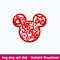 Mouse Head Ho Ho Ho Svg, Mickey Mouse Svg, Christmas Svg, Png Dxf Eps File.jpeg