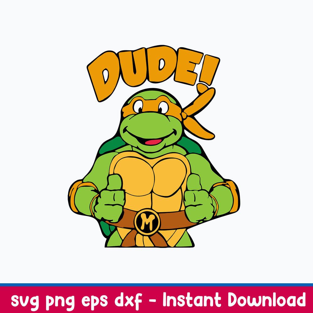 Ninja Turtle Svg, Teenage Mutant Ninja Turtles Svg, Png Dxf Eps File.jpeg