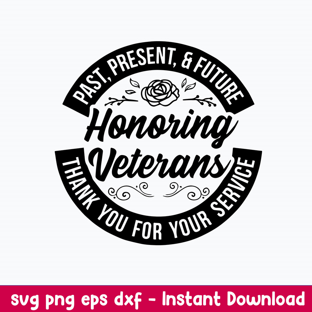Sincerely Thank You To The Veterans Svg, Honoring Veteran Svg, Png Dxf Eps File.jpeg