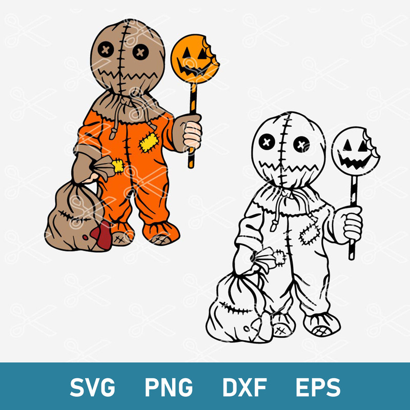 Sam Trick Or Treat Svg, Trick Or Treat Svg, Horror Svg, Halloween Svg, Png Dxf Eps Digital File.jpeg