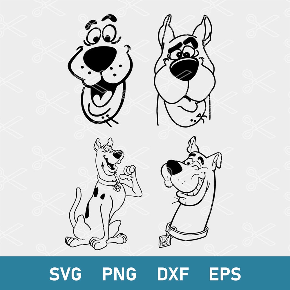 Scooby Doo Bundle Svg, Scooby Doo Svg, Cartoon Svg, Png Dxf Eps Digital File.jpeg