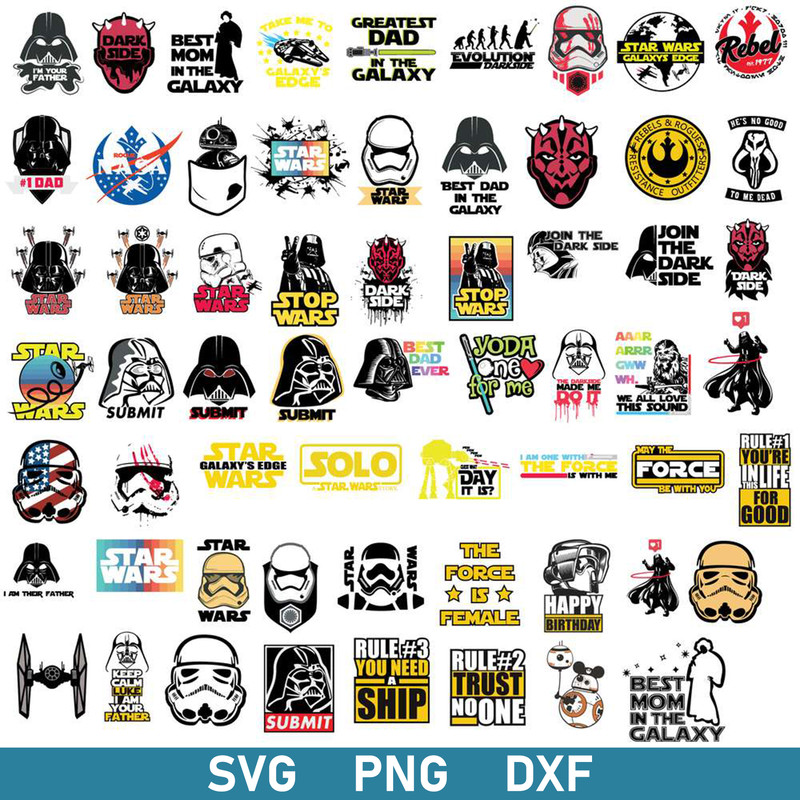 Star Wars Bundle Svg, Star Wars Svg, Supperhero Svg, Png Dxf Digital File.jpg