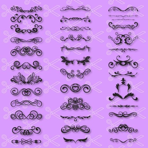 Chapter Swirls Swirls Bundle Svg, Swirls Cricut Svg, Swirls Clipart, Swirls | Inspire ...
