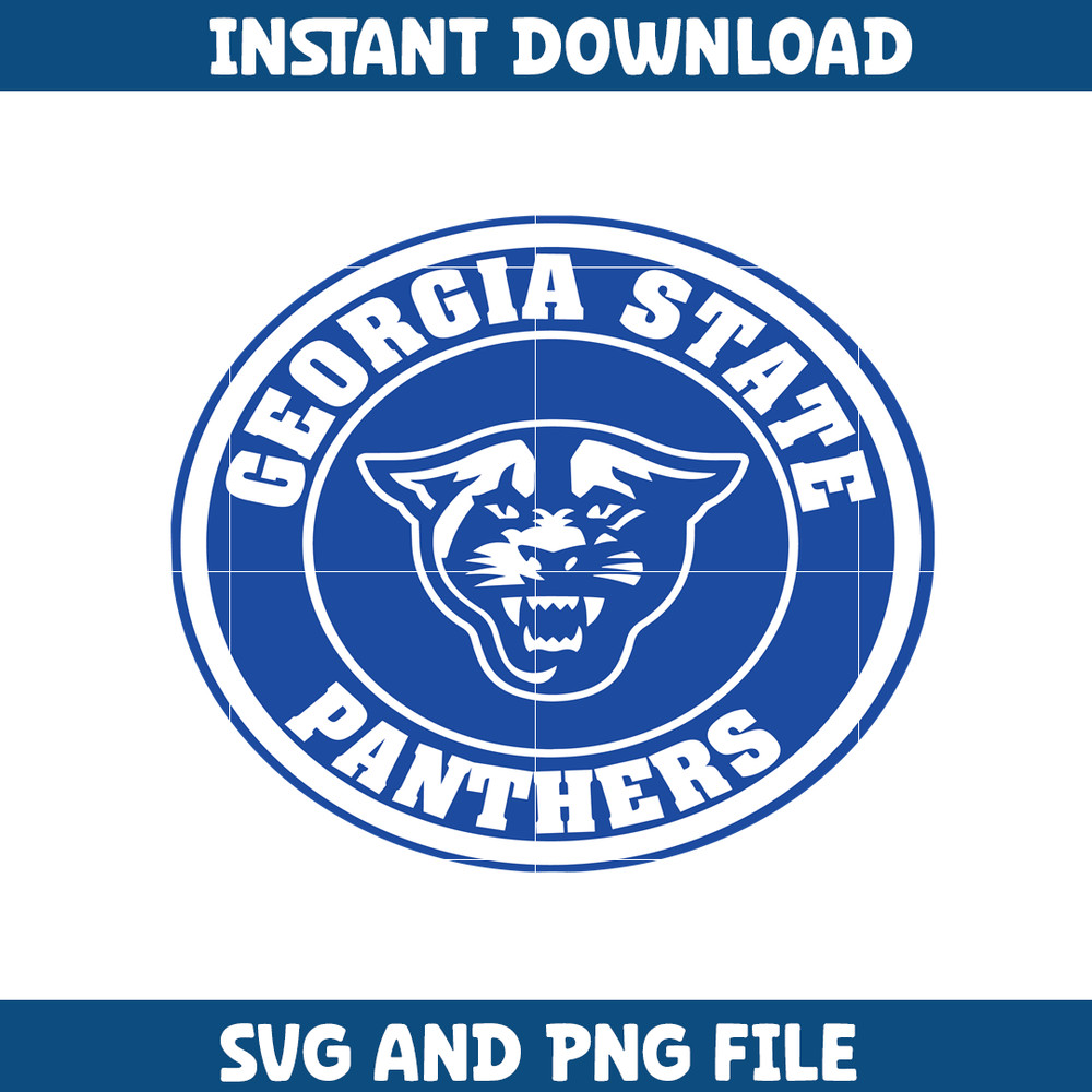 georgia state panthers Svg, georgia state panthers logo svg, georgia state panthers University, NCAA Svg, sport svg (20).png