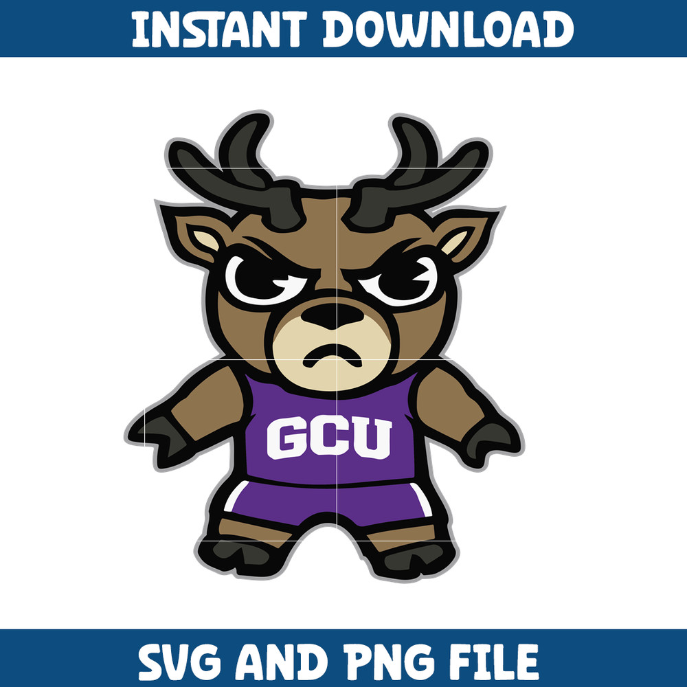 Grand Canyon Antelopes Svg, Grand Canyon Antelopes logo svg, Grand Canyon Antelopes University, NCAA Svg (15).png