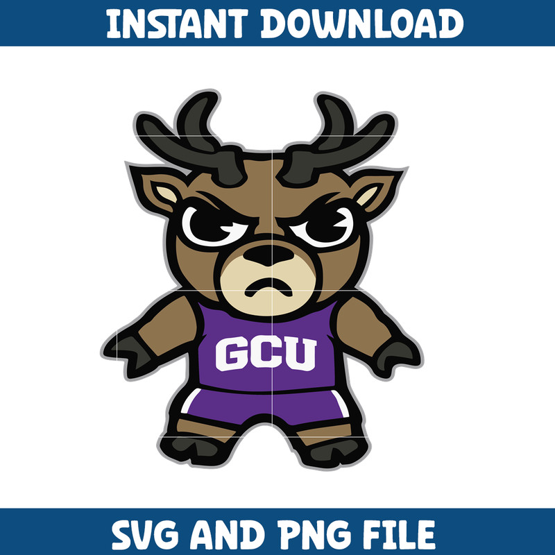 Grand Canyon Antelopes Svg, Grand Canyon Antelopes logo svg, Grand Canyon Antelopes University, NCAA Svg (15).png