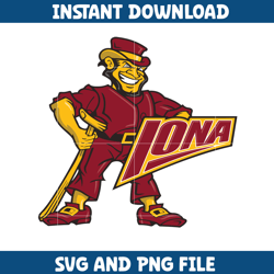 iona gaels svg, iona gaels logo svg, iiona gaels university svg, ncaa svg, sport svg, digital download (11)