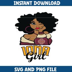 iona gaels svg, iona gaels logo svg, iiona gaels university svg, ncaa svg, sport svg, digital download (21)