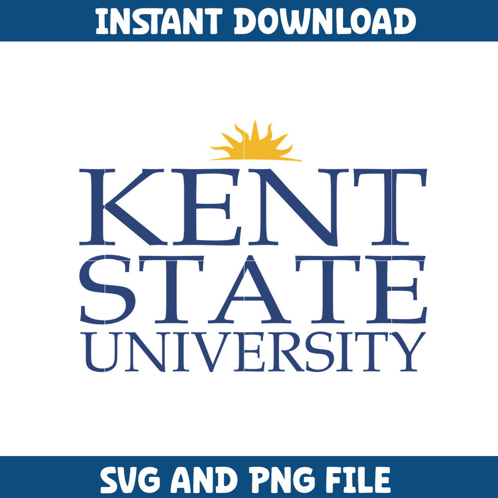 Kent State Golden Svg, Kent State Golden logo svg, Kent State Golden University svg, NCAA Svg, sport svg (15).png