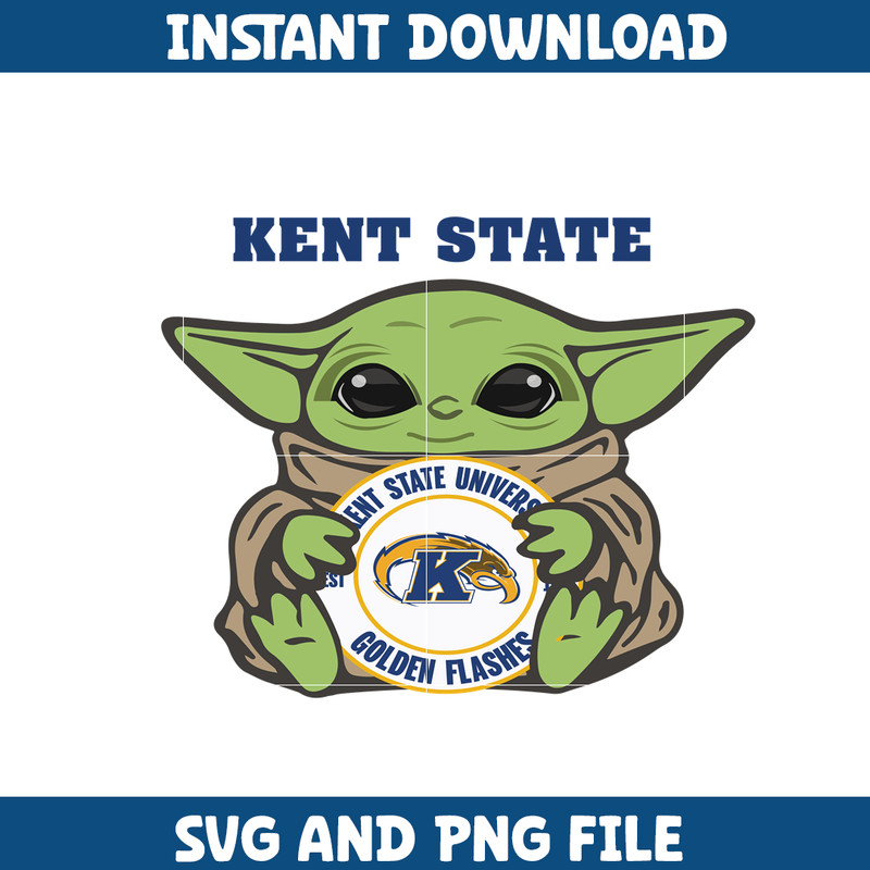 Kent State Golden Svg, Kent State Golden logo svg, Kent State Golden University svg, NCAA Svg, sport svg (20).png
