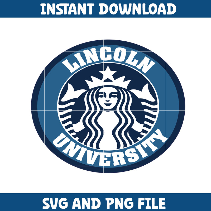 Lincoln ncaa Svg, Lincoln University logo svg, Lincoln University svg, NCAA Svg, sport svg (36).png