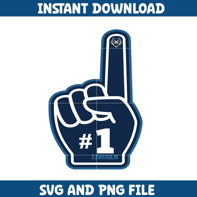 Lincoln ncaa Svg, Lincoln University logo svg, Lincoln University svg, NCAA Svg, sport svg (37).png