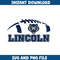 Lincoln ncaa Svg, Lincoln University logo svg, Lincoln University svg, NCAA Svg, sport svg (53).png