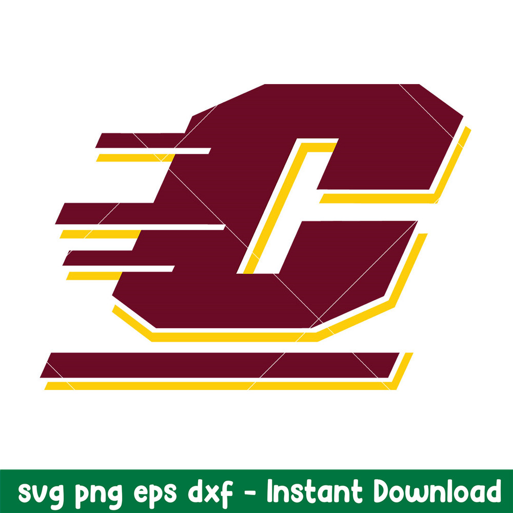 Central Michigan Chippewas Logo Svg, Central Michigan Chippewas Svg, NCAA Svg, Png Dxf Eps Digital File.jpeg
