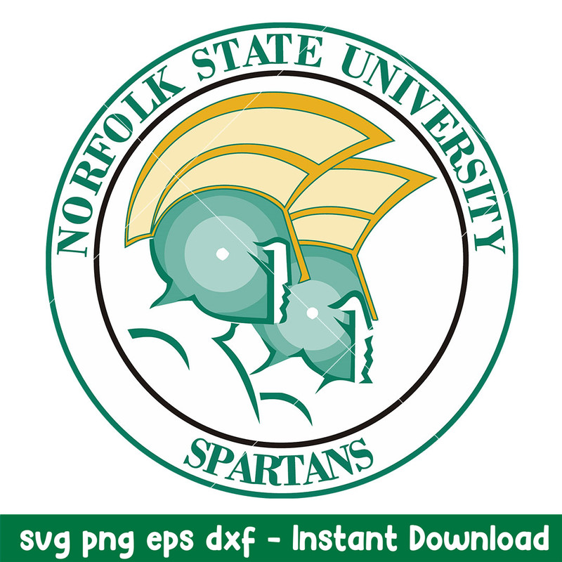 Norfolk State Spartans Logo Svg, Norfolk State Spartans Svg, NCAA Svg, Png Dxf Eps Digital File.jpeg