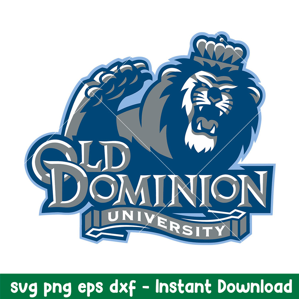 Old Dominion Monarchs Logo Svg, Old Dominion Monarchs Svg, NCAA Svg, Png Dxf Eps Digital File.jpeg