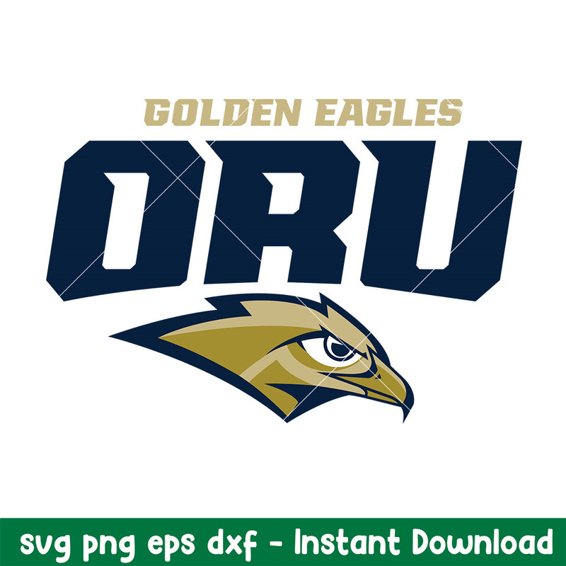 Oral Roberts Golden Eagles Logo Svg, Oral Roberts Golden Eagles Svg, NCAA Svg, Png Dxf Eps Digital File.jpeg