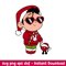 Baby Benito Christmas, Baby Benito Christmas Svg, Bad Bunny Svg, Merry Christmas Svg, png, eps, dxf file.jpeg