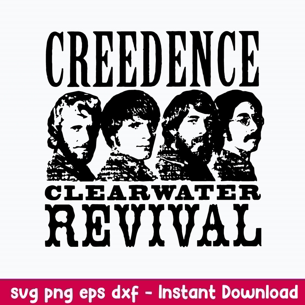 Creedence Clearwater Revival Fortunate Son Svg, Fortunate Son Svg, Png Dxf Eps File.jpeg