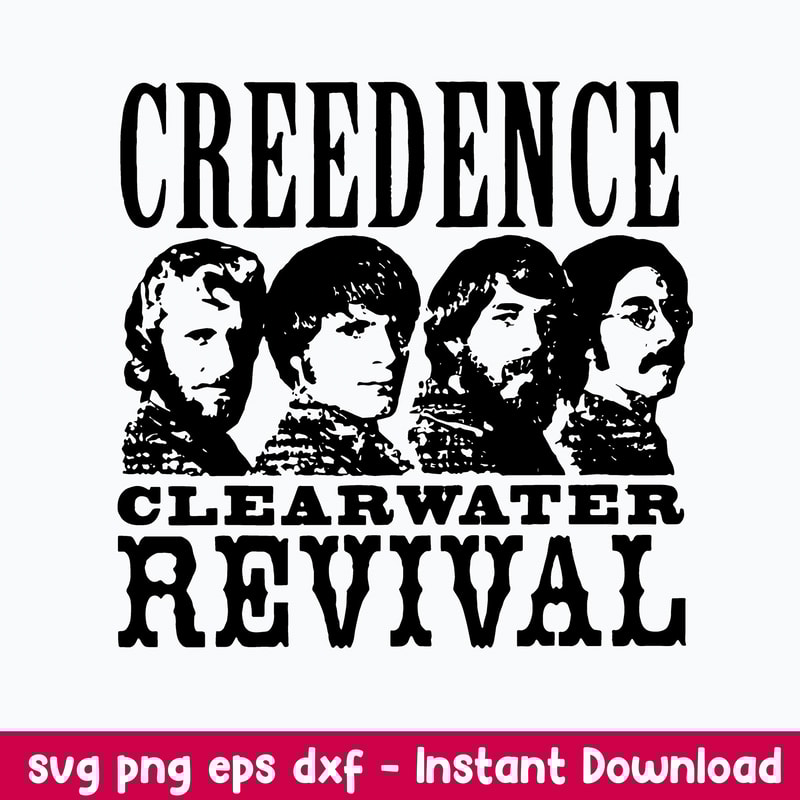 Creedence Clearwater Revival Fortunate Son Svg, Fortunate Son Svg, Png Dxf Eps File.jpeg